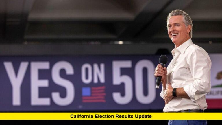 California Election Results update