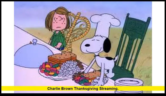 Charlie Brown Thanksgiving streaming