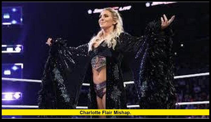 Charlotte Flair mishap