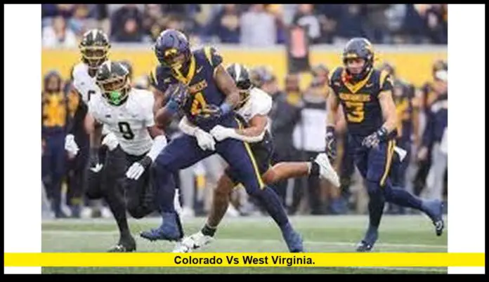 Colorado vs West Virginia