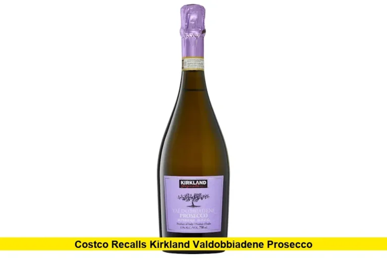 Kirkland Valdobbiadene Prosecco Recall