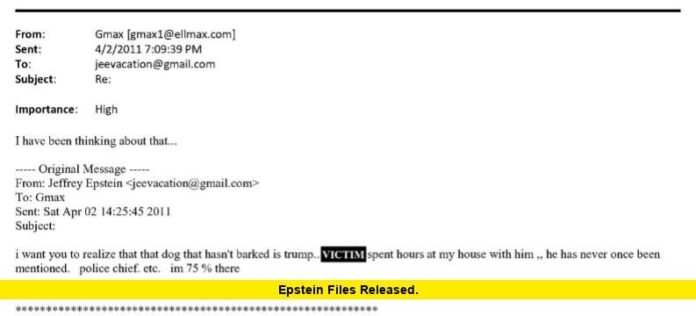 Epstein files released.