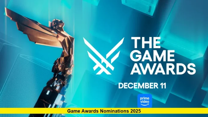 Game Awards Nominations 2025 Game Awards Nominations 2025