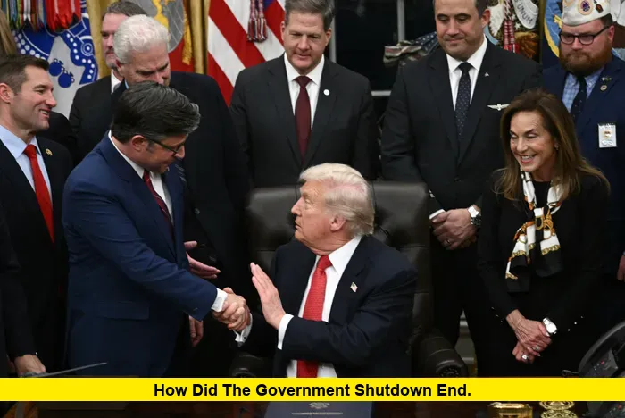 How did the government shutdown end