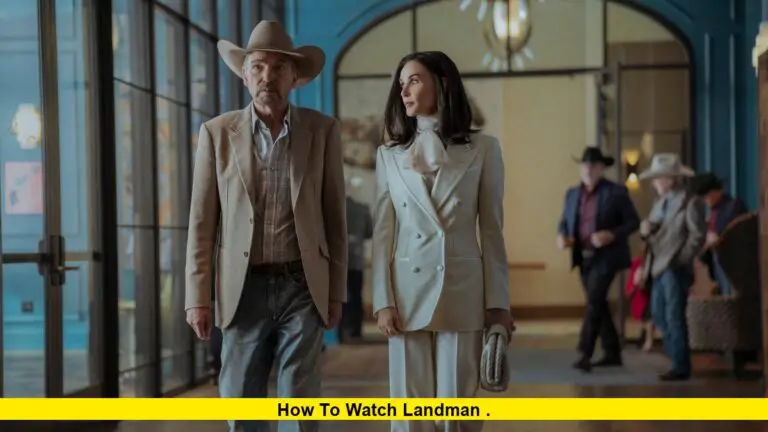 How to watch Landman
