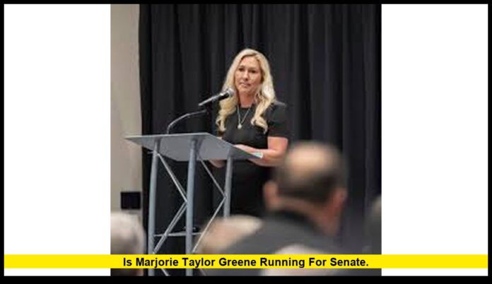 Is Marjorie Taylor Greene running for Senate. Is Marjorie Taylor Greene running for Senate