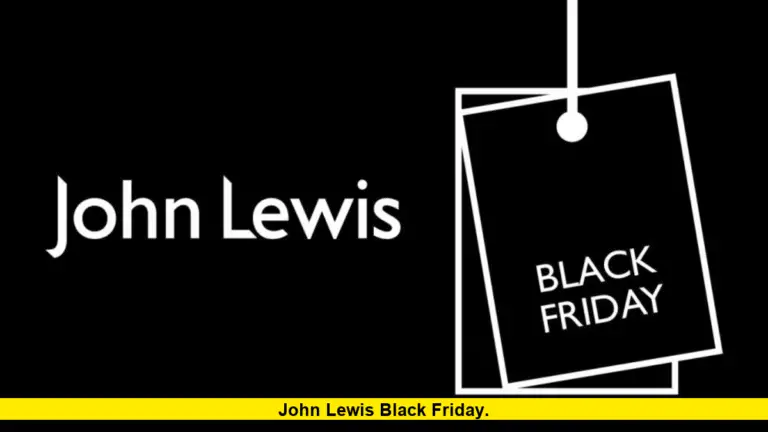 John Lewis Black Friday