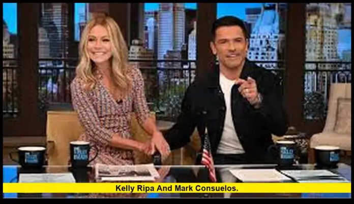 Kelly Ripa and Mark Consuelos. Kelly Ripa and Mark Consuelos.