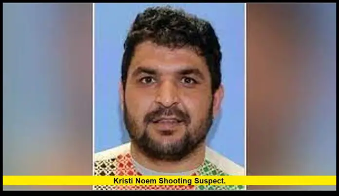Kristi Noem shooting suspect. Kristi Noem shooting suspect
