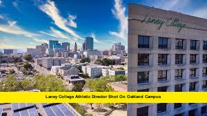 Laney College athletic director shot on Oakland campus