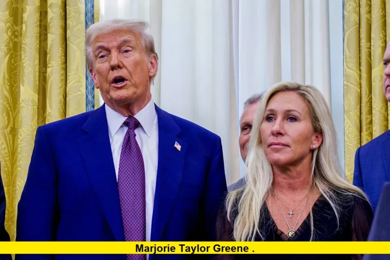 Marjorie Taylor Greene .