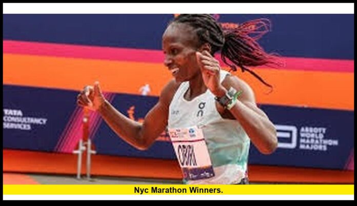 NYC Marathon winners. NYC Marathon winners