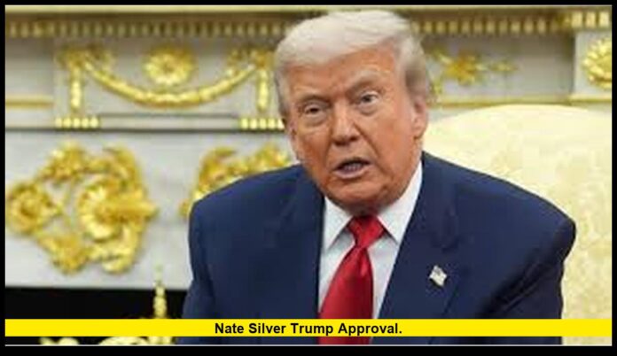 Nate Silver Trump approval.