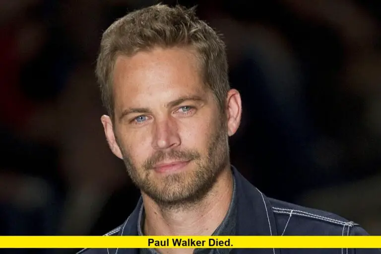 Paul Walker Died