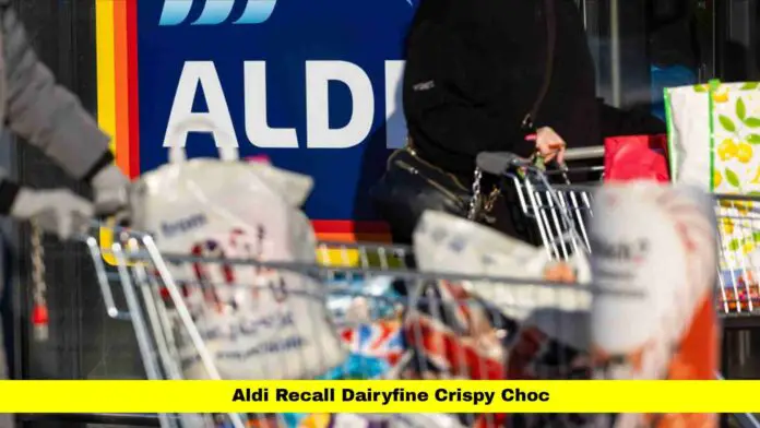 Aldi Recall Dairyfine Crispy Choc