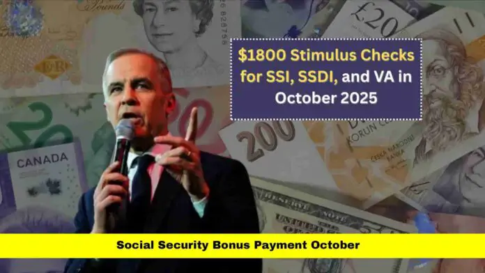 Social Security Bonus Payment October