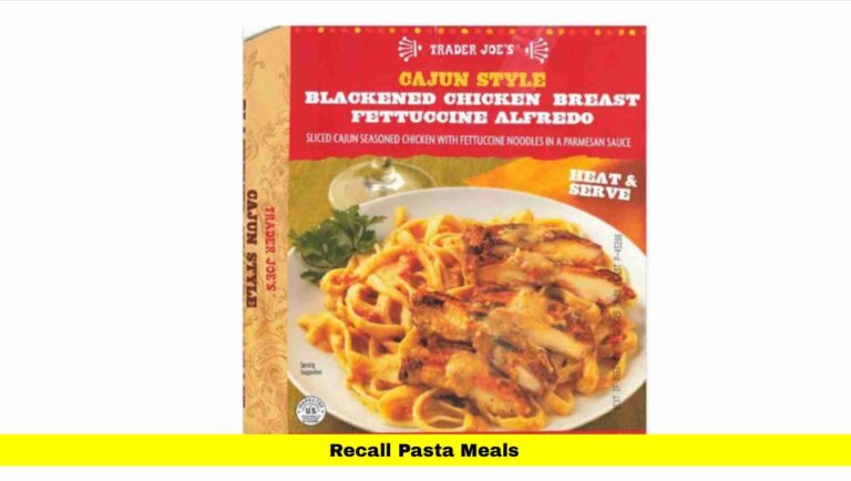 Recall Pasta Meals