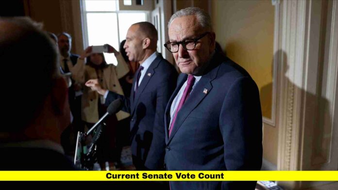 Current Senate Vote Count