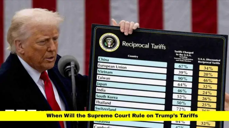 When Will the Supreme Court Rule on Trump’s Tariffs