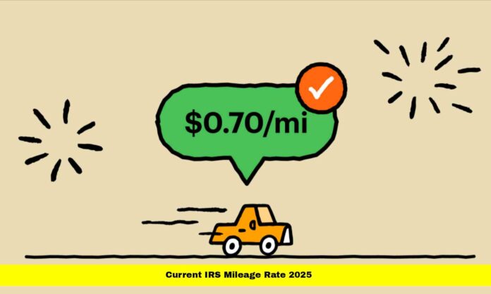 Current IRS Mileage Rate 2025 Current IRS Mileage Rate 2025