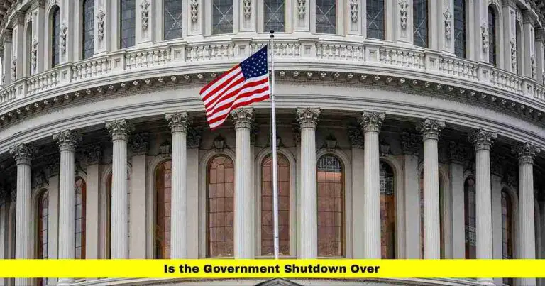 Is the Government Shutdown Over