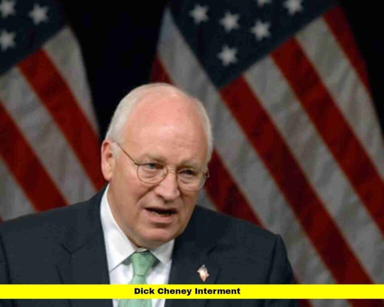 Dick Cheney Interment