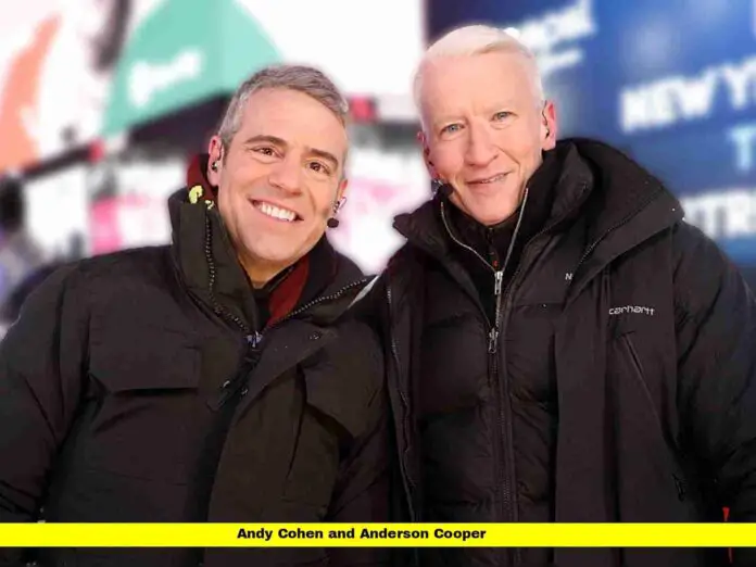 Andy Cohen and Anderson Cooper
