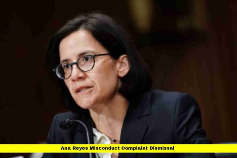 Ana Reyes Misconduct Complaint Dismissal