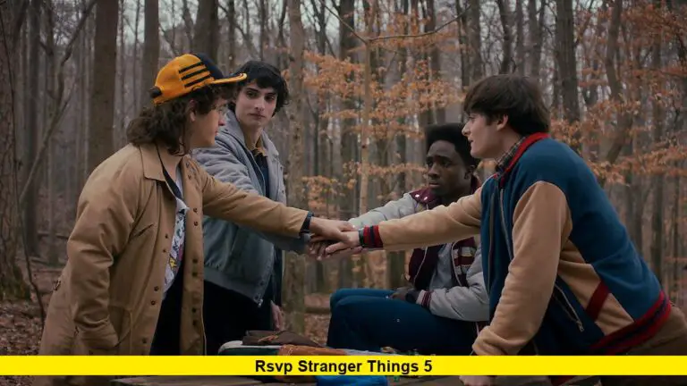 RSVP Stranger Things 5
