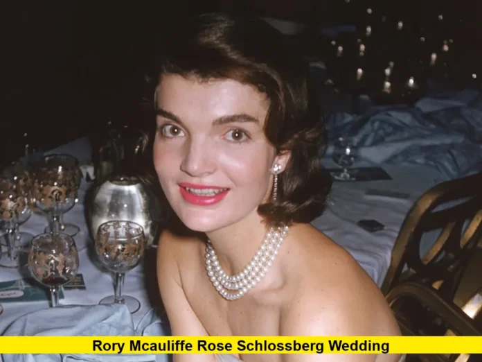 Rory McAuliffe Rose Schlossberg Wedding Rory McAuliffe Rose Schlossberg Wedding