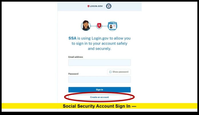 SOCIAL SECURITY ACCOUNT SIGN IN —