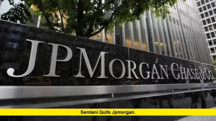 Semlani quits JPMorgan