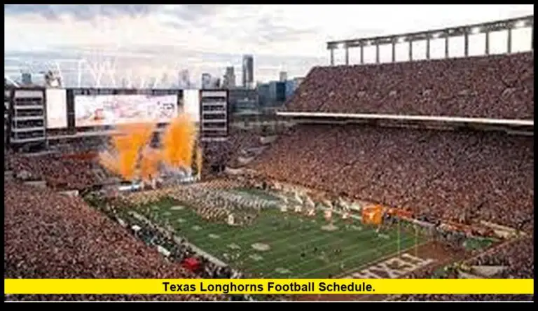 Texas Longhorns football schedule