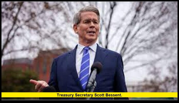 Treasury Secretary Scott Bessent. Treasury Secretary Scott Bessent