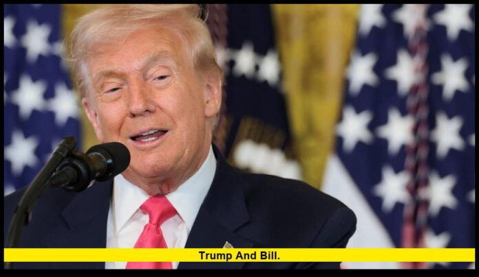 Trump and Bill. Trump and Bill