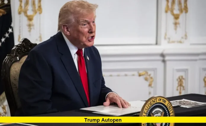 Trump Autopen