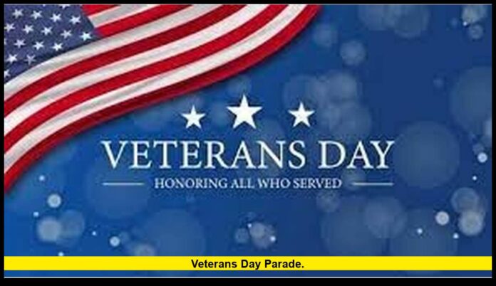 Veterans Day Parade. Veterans Day Parade