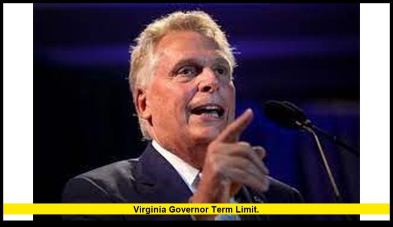Virginia governor term limit