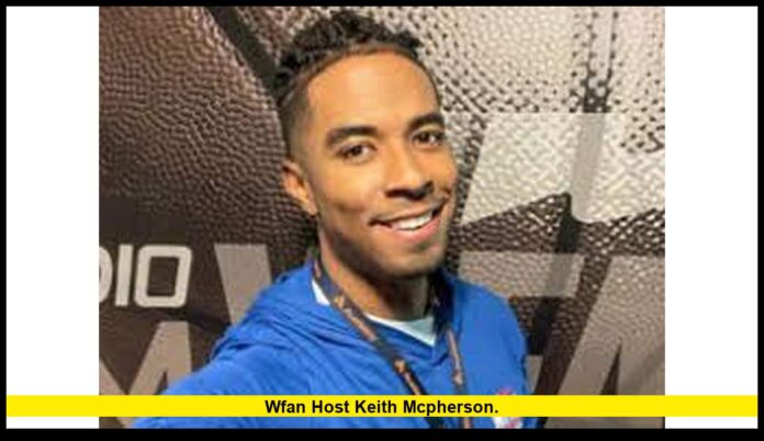WFAN host Keith McPherson.