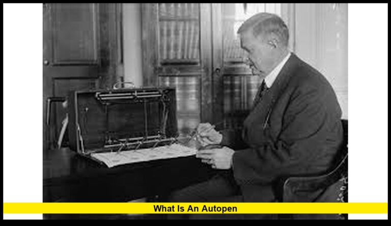 WHAT IS AN AUTOPEN: The Signature Device at the Center of Today’s Political Debate