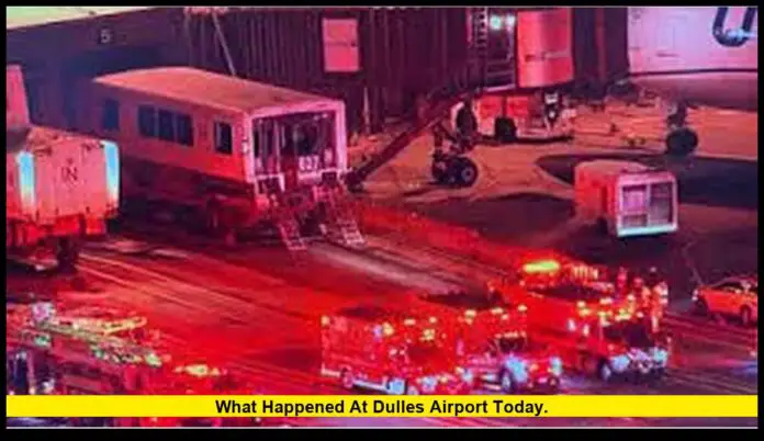 What Happened at Dulles Airport Today. What Happened at Dulles Airport Today