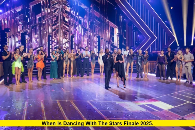 When is Dancing with the Stars Finale 2025