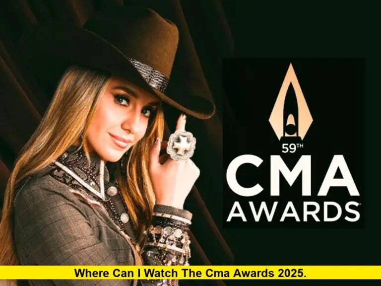 Where Can I Watch the CMA Awards 2025