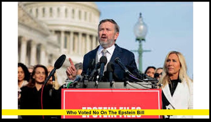Who Voted No on the Epstein Bill The Six Lawmakers Who Opposed the Transparency Act