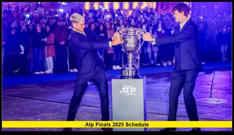 ATP Finals 2025 Schedule: Key Dates, Sessions, and U.S. Viewing Guide