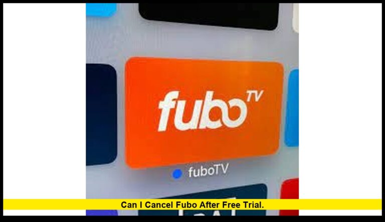 can I cancel Fubo after free trial