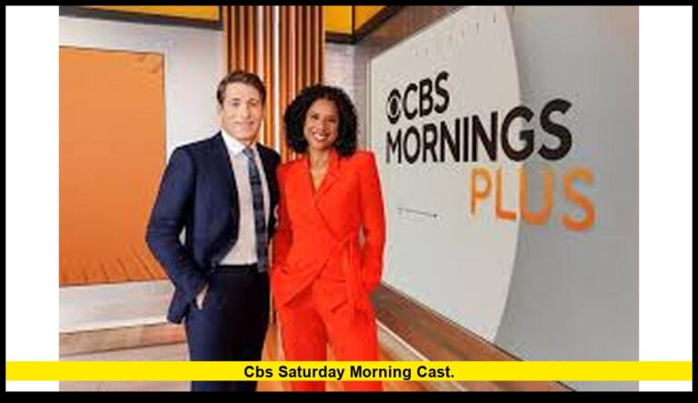 cbs saturday morning cast