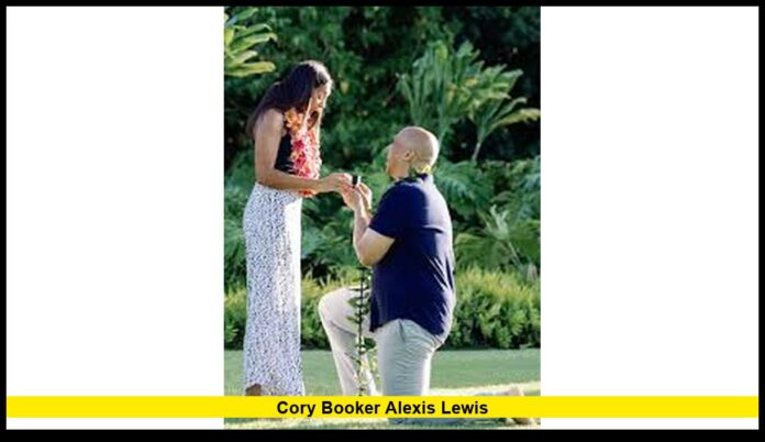 cory booker alexis lewis