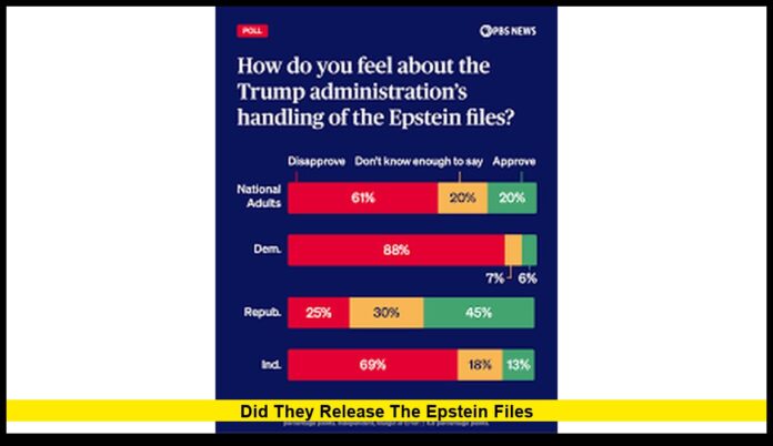 did they release the epstein files