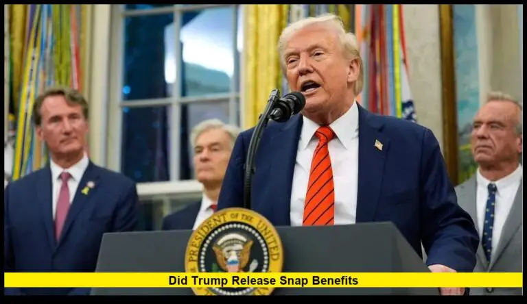 Did Trump Release SNAP Benefits?